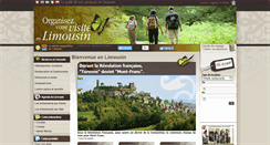 Desktop Screenshot of limousin.visite.org