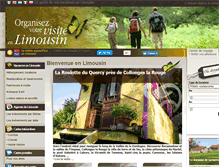 Tablet Screenshot of limousin.visite.org