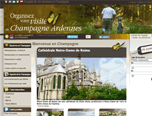 Tablet Screenshot of champagne.visite.org