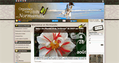 Desktop Screenshot of normandie.visite.org